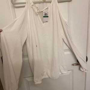 Michael Kors Cold Shoulder Blouse